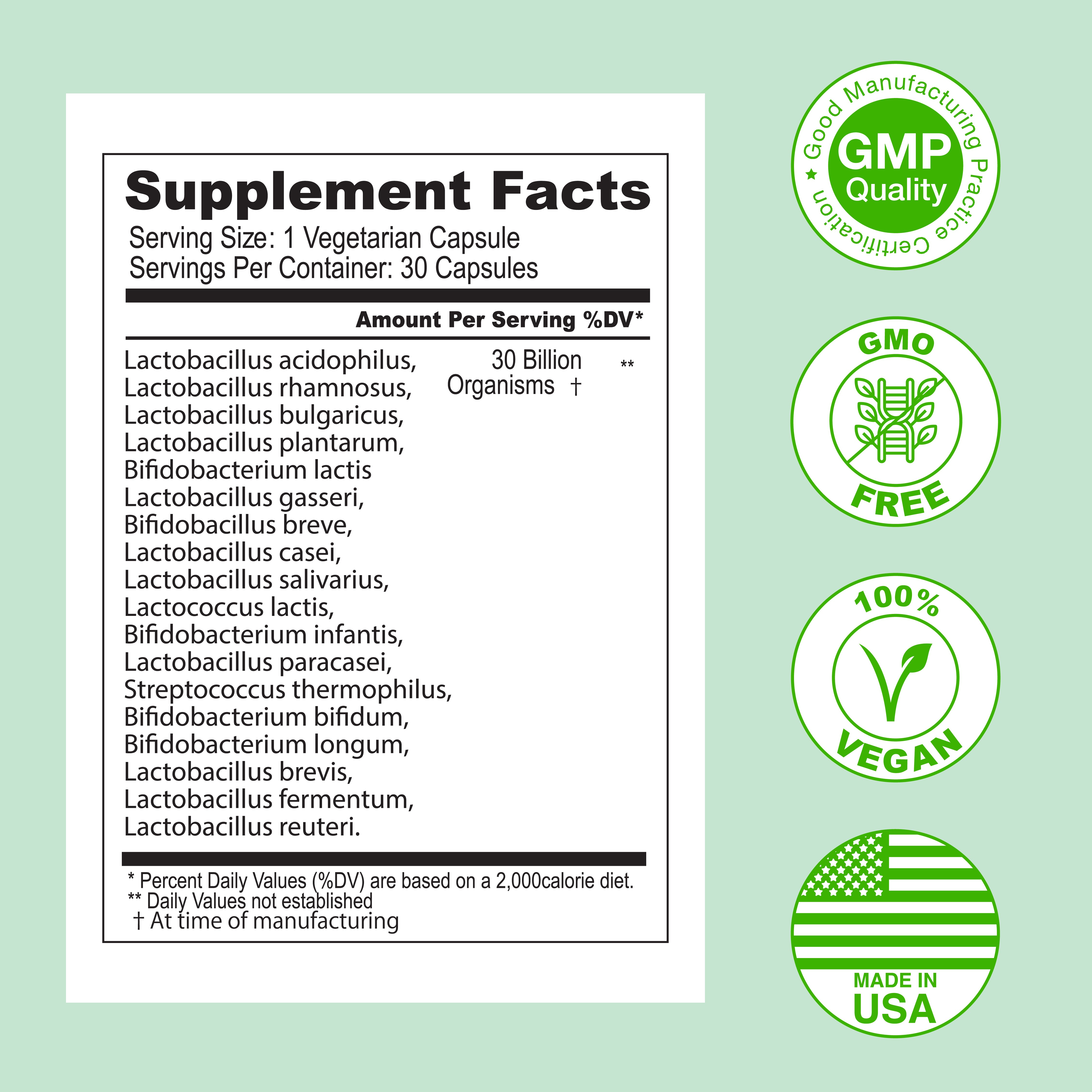 ASULABS Advanced Probiotic Formula